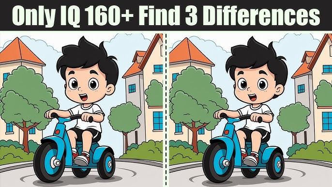 Only Geniuses Can Spot the 3 Differences in This Picture! Can You?