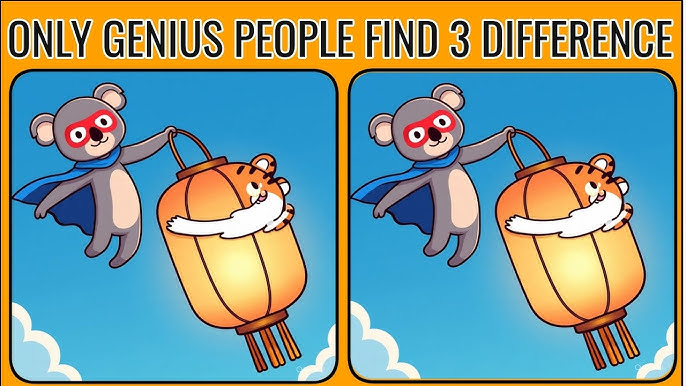 Only Genius People Can Spot These 3 Differences – Are You One of Them?
