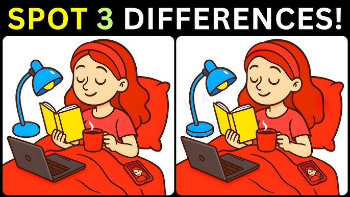 Spot the 3 Differences: A Cozy Puzzle for Sharp Minds