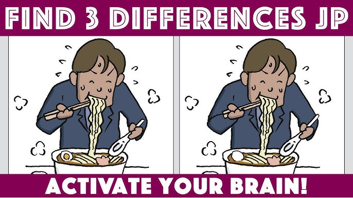 Activate Your Brain: The Power of Observation Through “Find the Differences” Puzzles