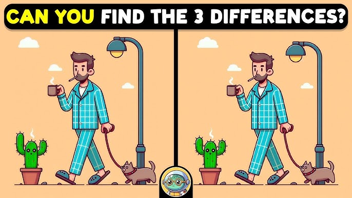 Spot the Difference: A Mindful Morning Walk Through Observation